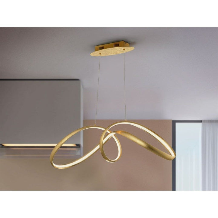 Schuller 328326 Lia LED Pendant Light Gold