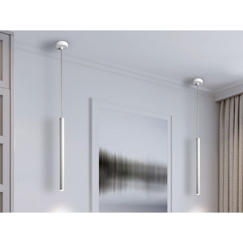 Schuller 373075 Varas LED Pendant Light White