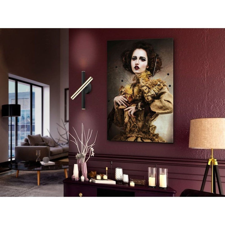 Schuller Varas 373845 | LED 3 Light Wall Lamp | Gold & Black
