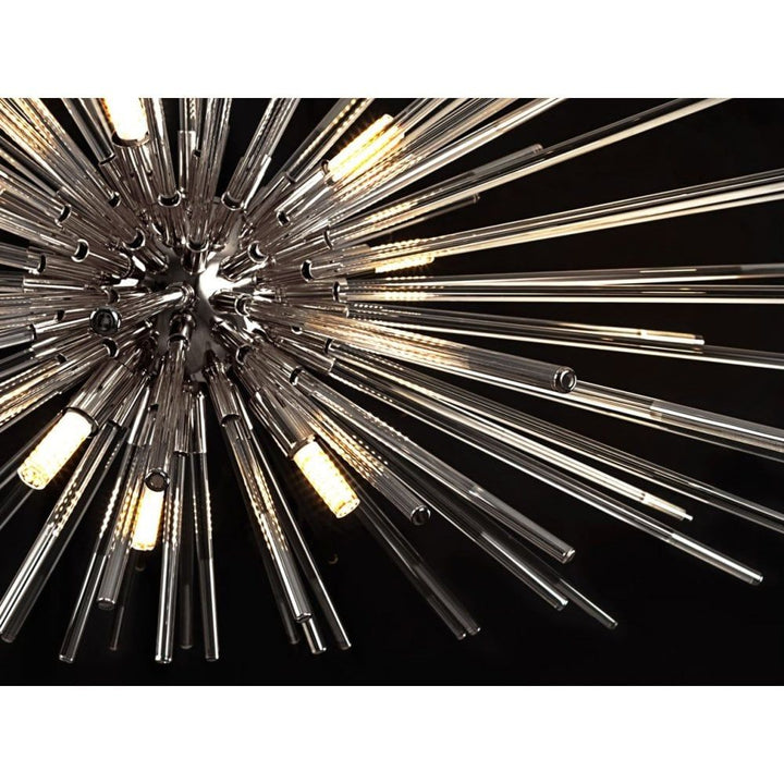 Schuller 381628 Evasion 9 Light Pendant Light Chrome