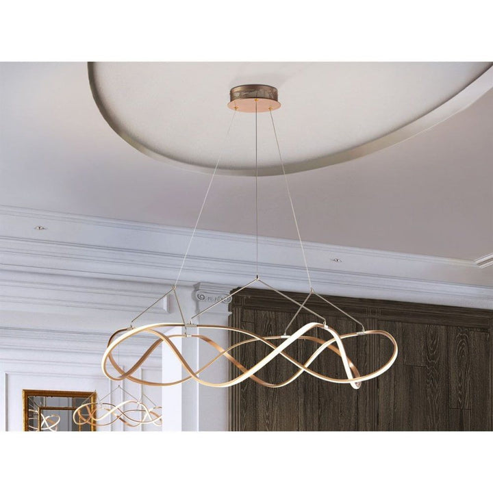 Schuller 763592 Molly LED Pendant Light Rose Gold