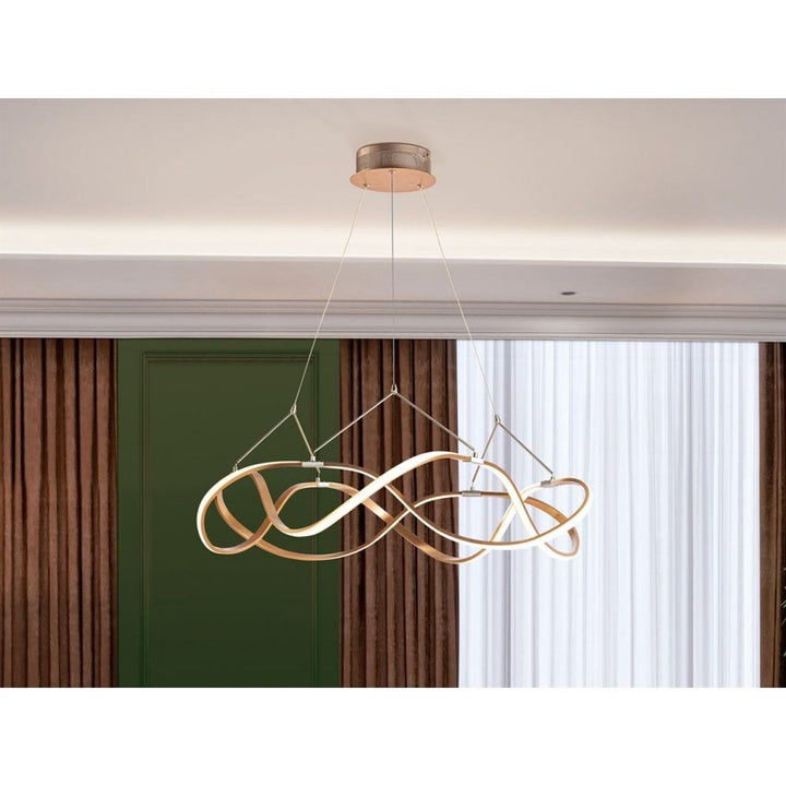 Schuller 763967 Molly LED Pendant Light Rose Gold
