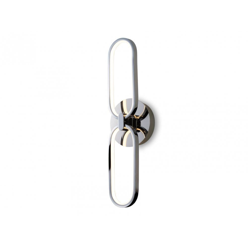 Schuller 787024 Colette LED 2 Light Wall Light Chrome