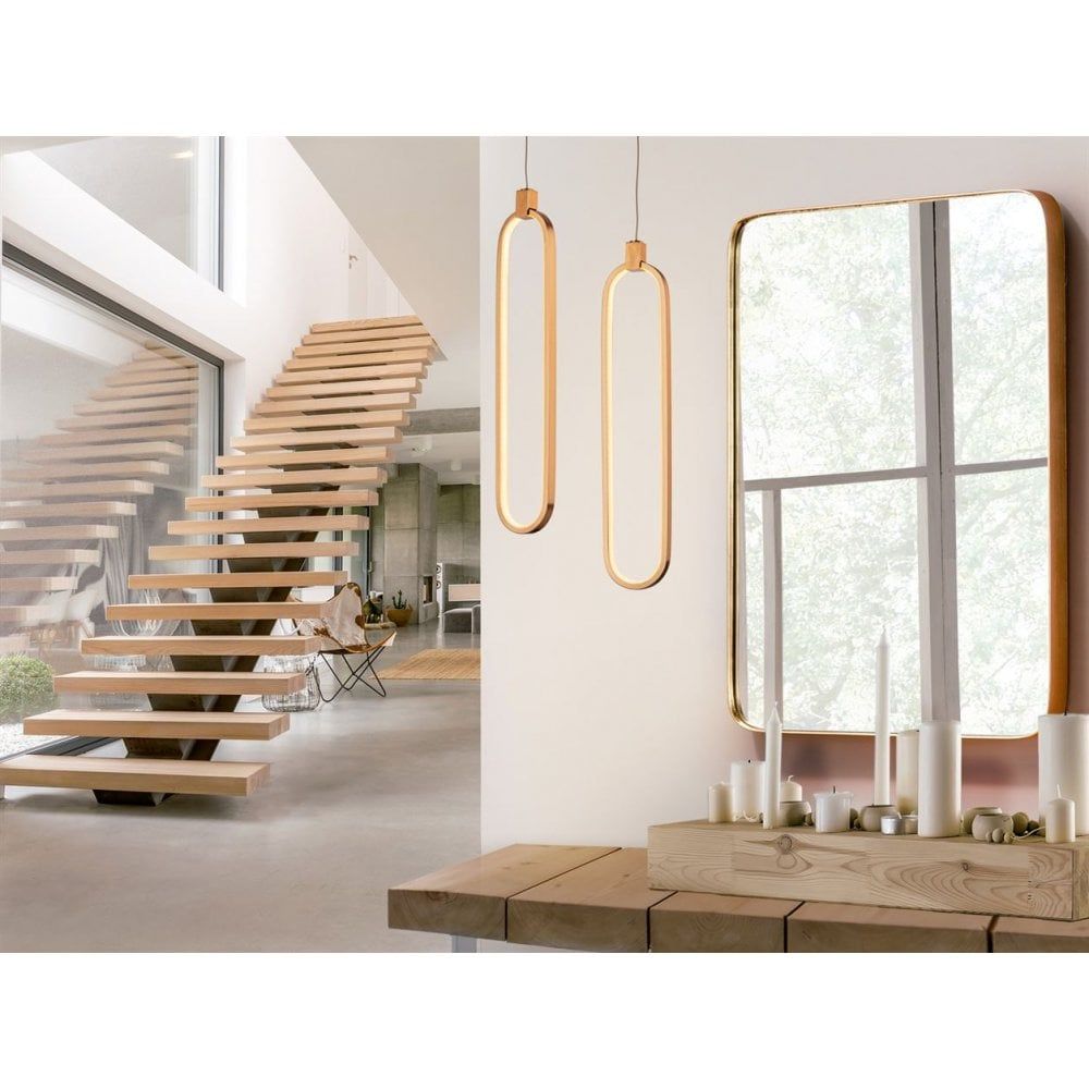 Schuller 787130 Colette LED Pendant Light Rose Gold