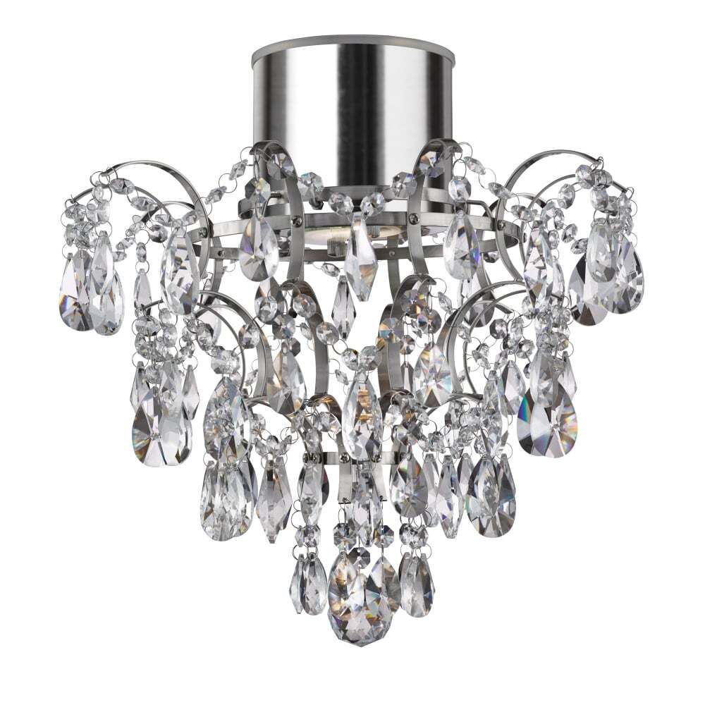 Searchlight 7901-1CC-LED Hanna Bathroom (gu10 Led) Ip44 Chandelier K5 Crystals