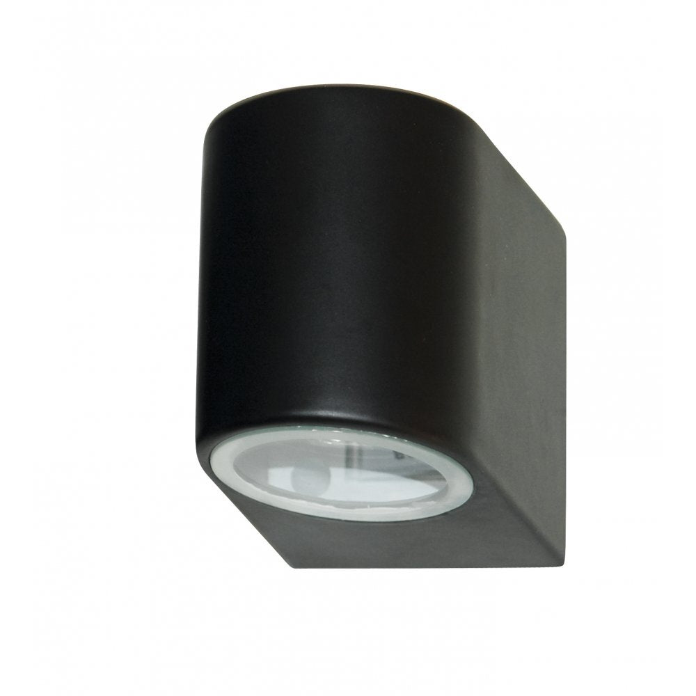 Searchlight 8008-1BK-LED Outdoor & Porch (gu10 Led) Ip44 Wall Light 1 Light Black