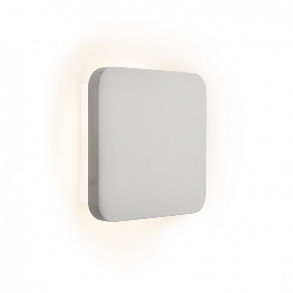 Searchlight 8834 Gypsum 4w Led White Plaster Wall Light