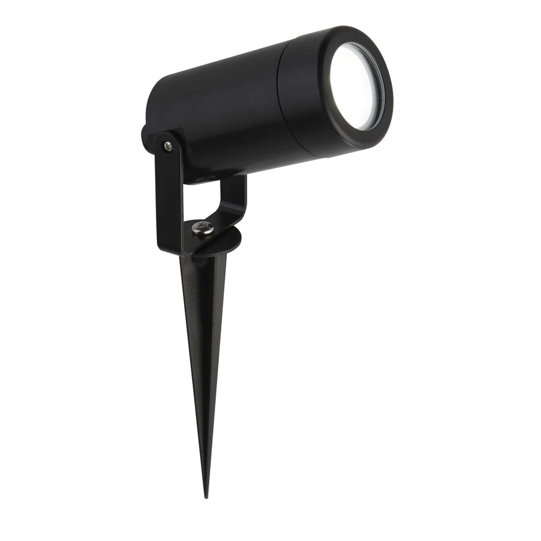 Searchlight 5010BK | Outdoor Garden Spike Light | Black Finish