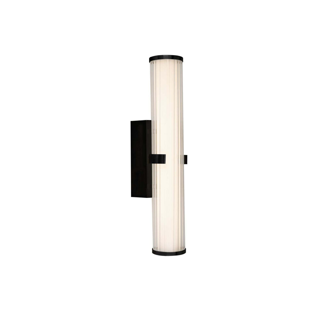 Searchlight Lighting 63125-1BK Clamp LED Black Wall Light