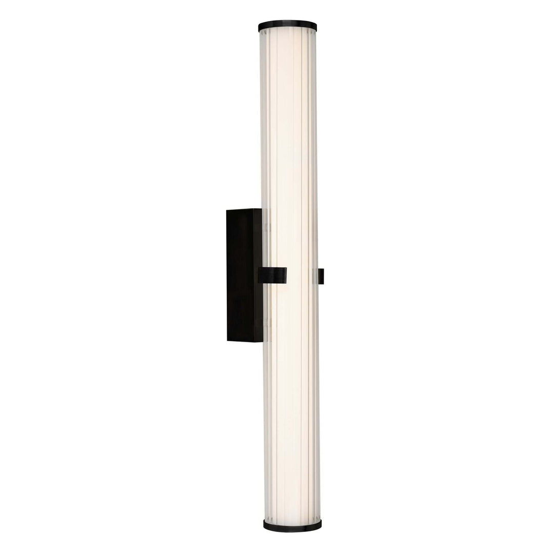 Searchlight Lighting 63126-1BK Clamp LED Black Wall Light