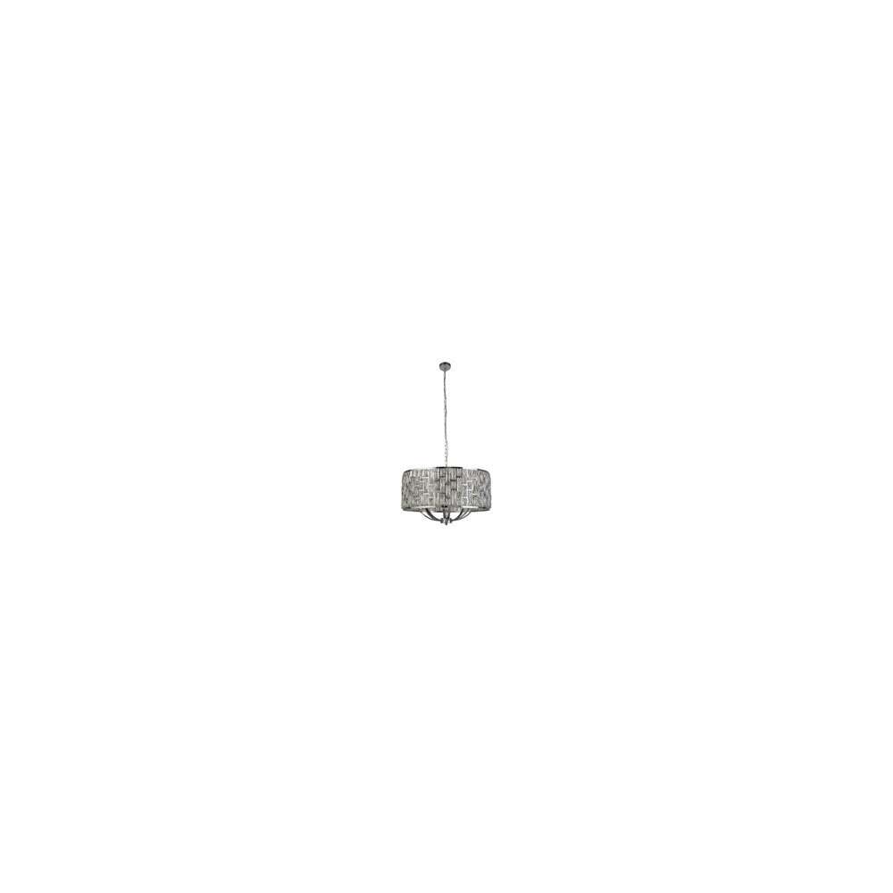 Searchlight Lighting 65888CC Bijou 8 Light Chrome Pendant Crystal Glass