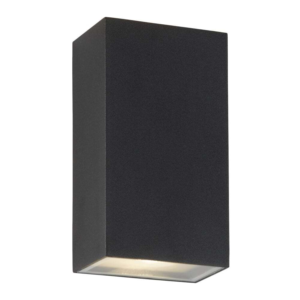 Searchlight Lighting 8852BK | LED Rectangle Wall Bracket | Outdoor Black