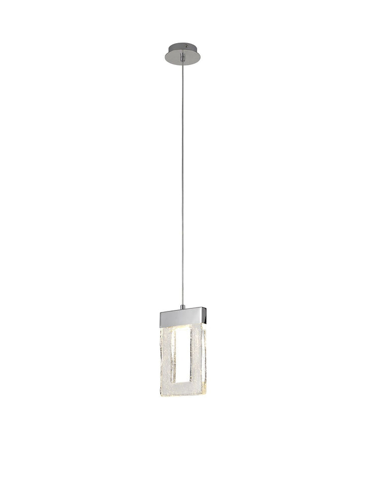 Nelson Lighting NL83279 Eski LED Pendant Polished Chrome