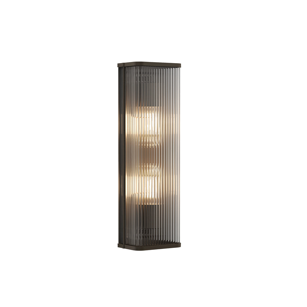 Astro 1427011 Avignon Square 500 2 Light Wall Light Bronze (P)