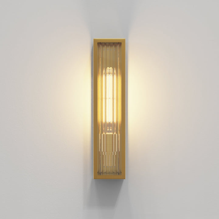 Astro 1402020 Harvard Outdoor Wall Light PVD Brushed Brass