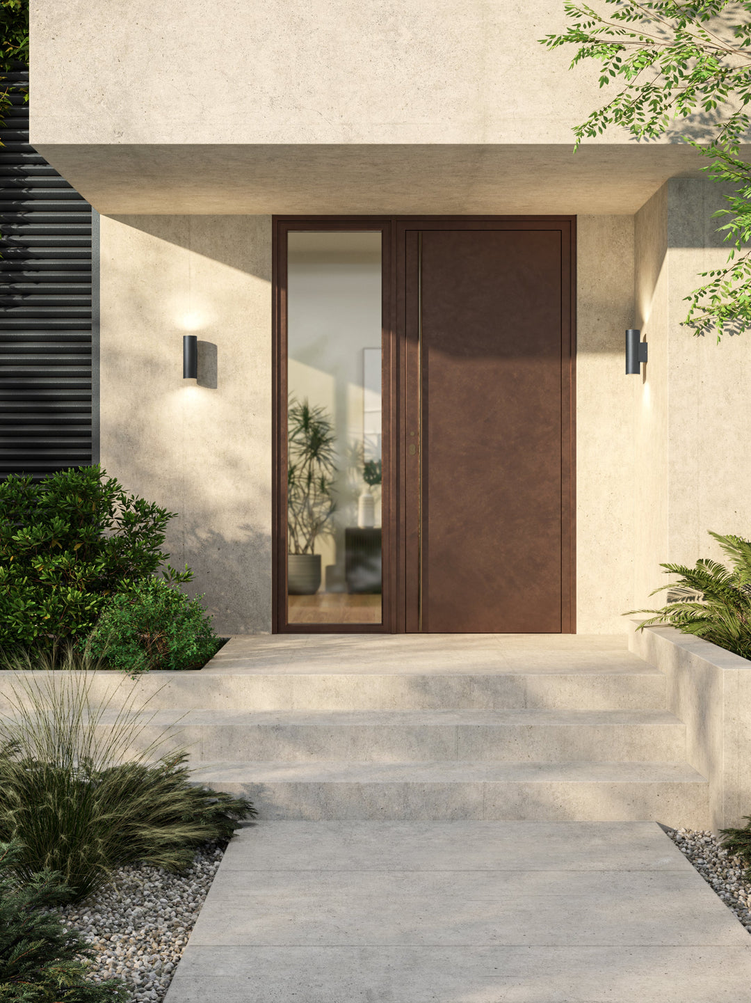 Astro 1516002 Tallinn Outdoor Twin Wall Light Anthracite
