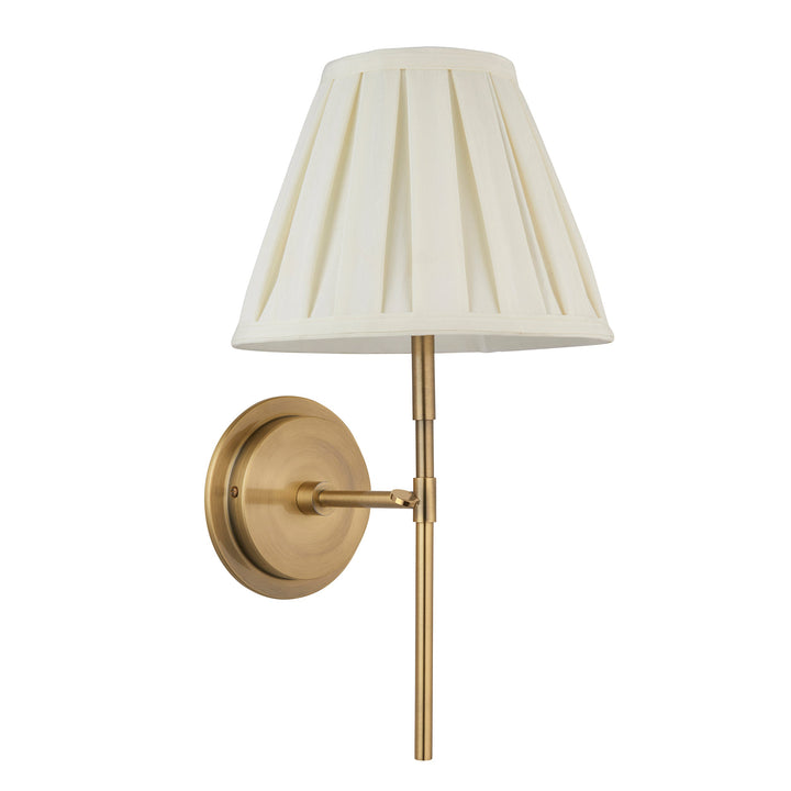 103346 Rennes &amp; Carla Wall Light Brass Cream