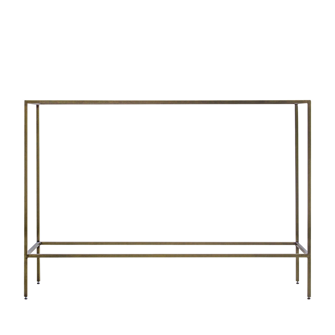 Nelson Lighting NL1409488 Champagne Gold Console Table