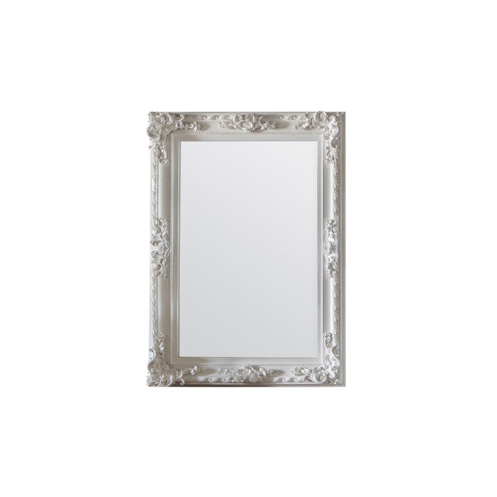 Nelson Lighting NL1409504 White Rectangle Mirror