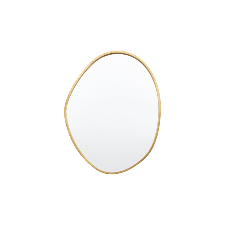 Nelson Lighting NL1409570 Aged Gold Oval Mirror