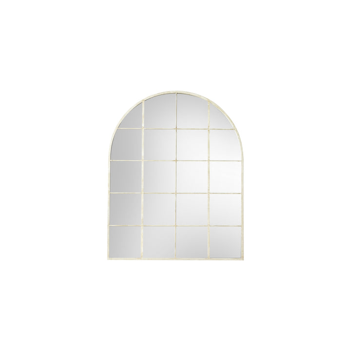 Nelson Lighting NL1409624 Matt White Arch Window Mirror