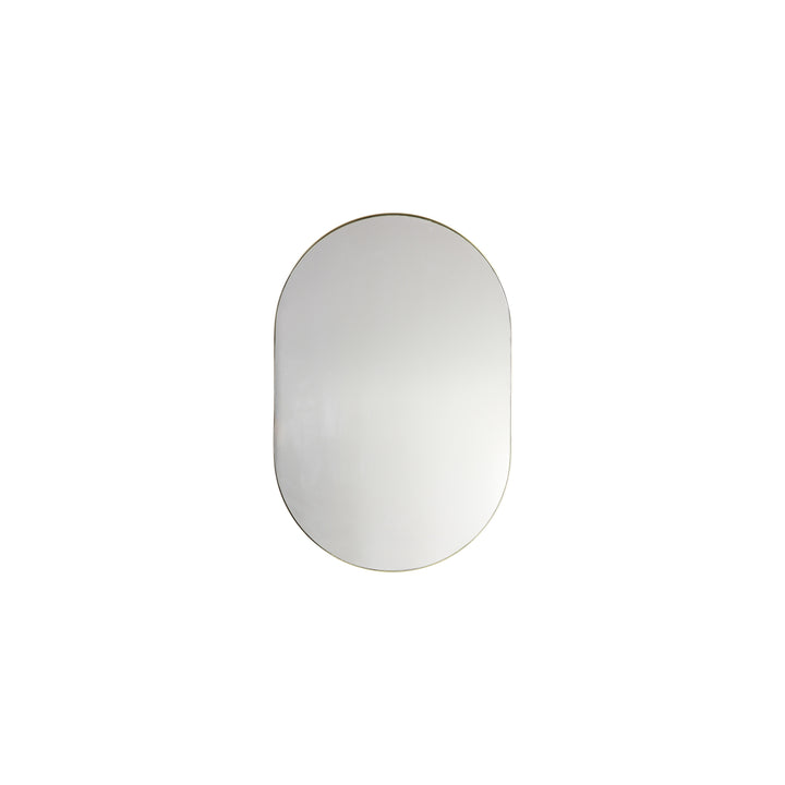 Nelson Lighting NL1409652 Champagne Gold Ellipse Mirror