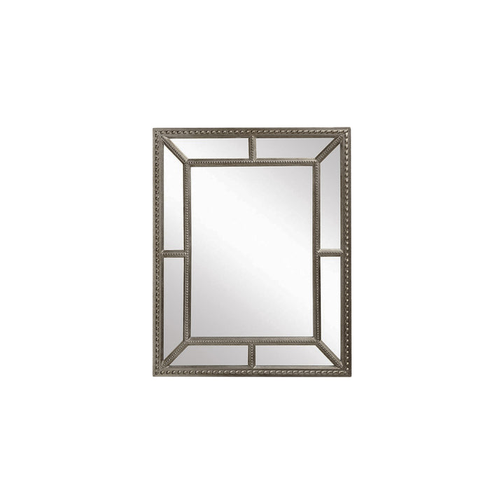 Nelson Lighting NL1409682 Aged Pewter Rectangle Mirror