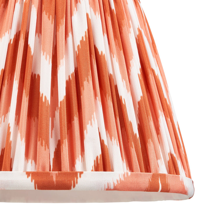 114273 Bibury &amp; Zigzag 20cm Table Lamp Pink Orange