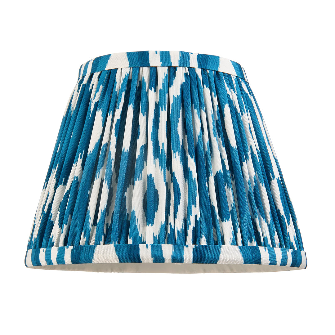 114446 Carnaby &amp; Ikat 20cm Wall Light White Blue