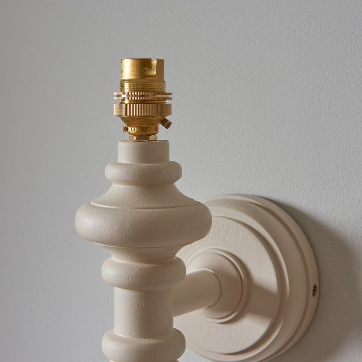 114450 Carnaby &amp; Ikat 20cm Wall Light White