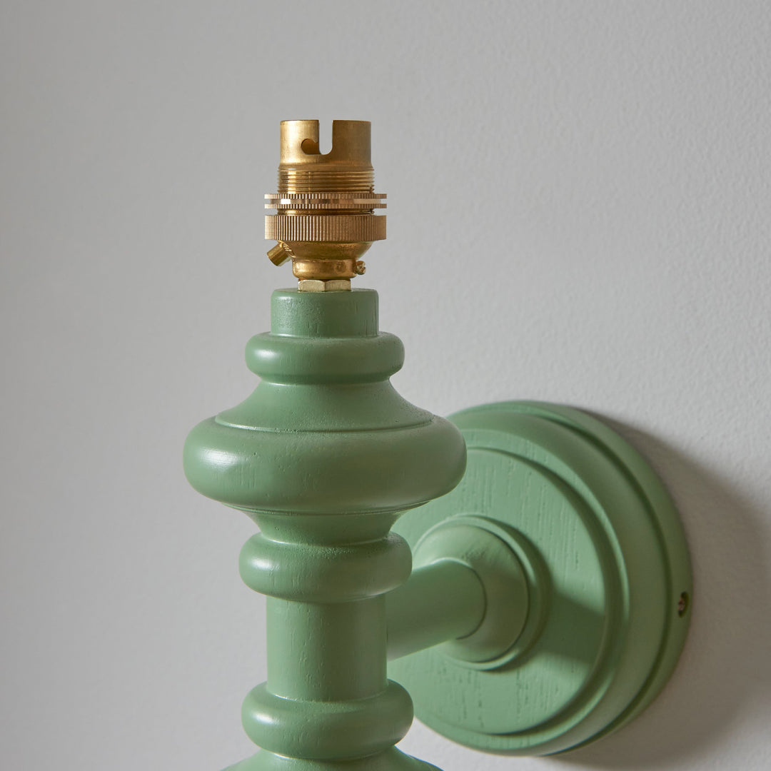 114462 Carnaby &amp; Zigzag 20cm Wall Light Green