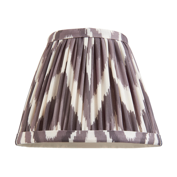 114602 Chester &amp; Zigzag 16cm Wall Light Brass Grey