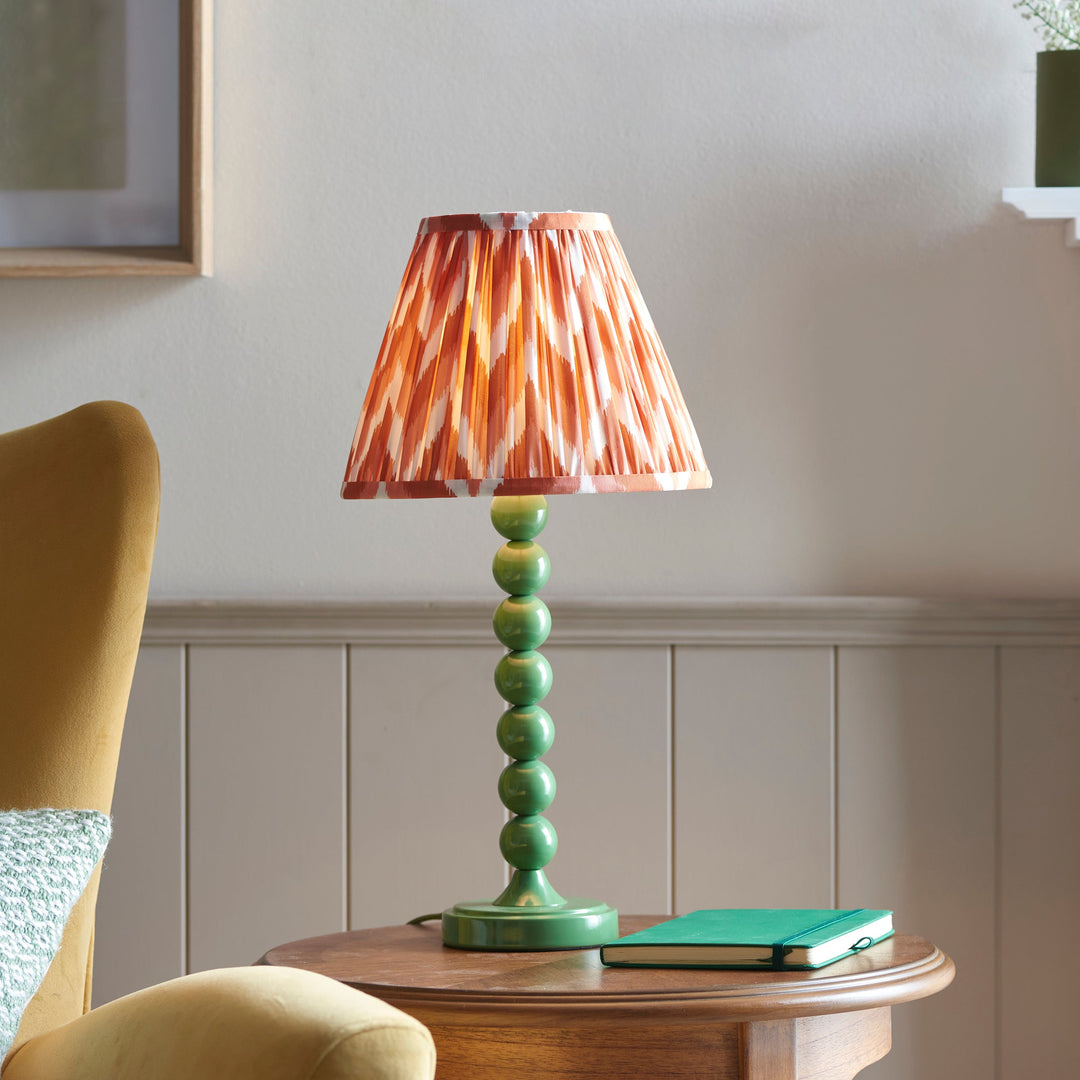 114704 Higgledy &amp; Zigzag 25cm Table Lamp Green Orange