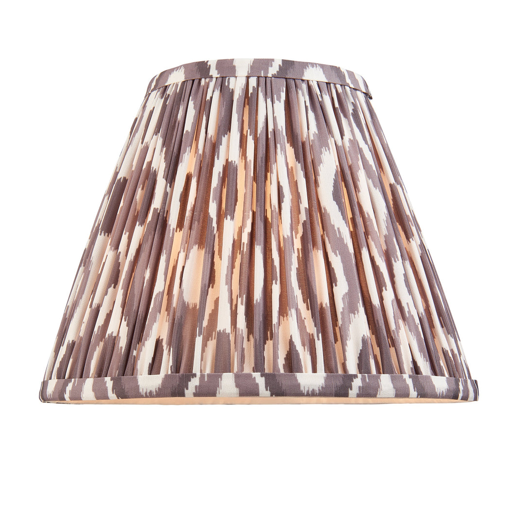 114705 Higgledy &amp; Ikat 25cm Table Lamp Green Grey