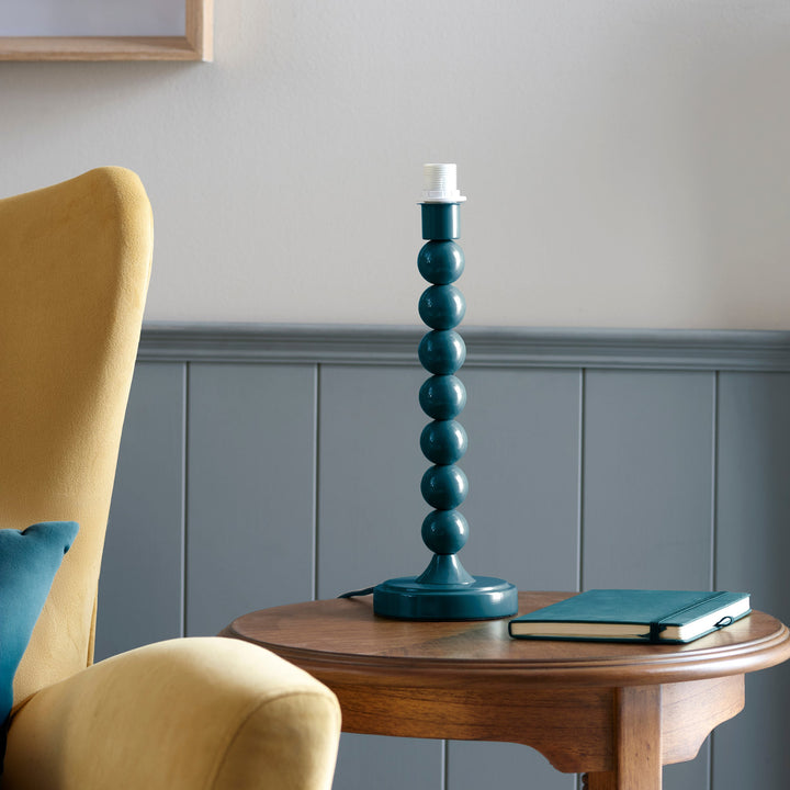 114719 Higgledy &amp; Zigzag 25cm Table Lamp Blue Orange