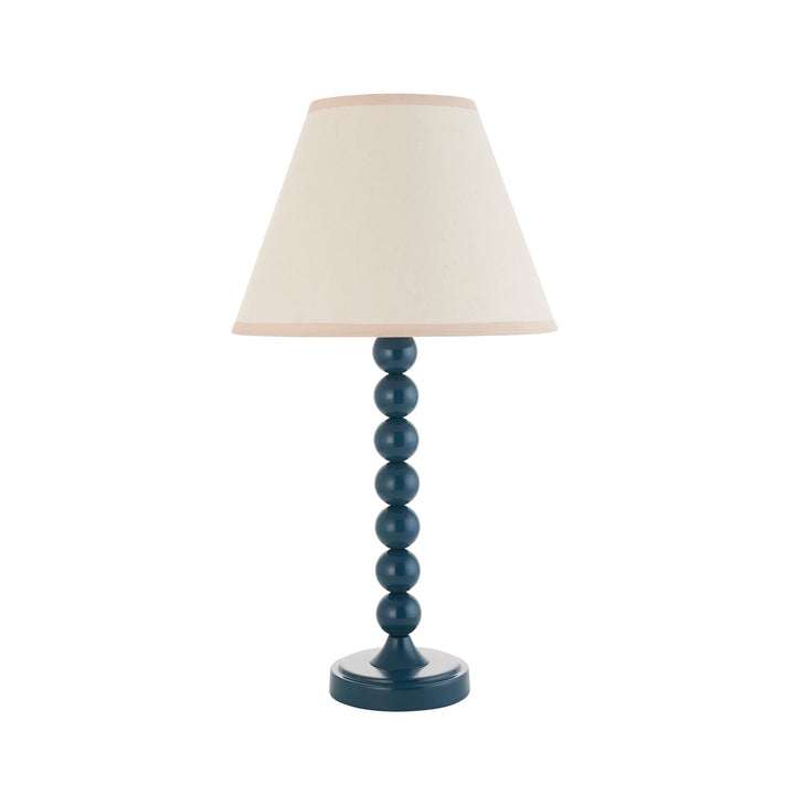 114724 Higgledy &amp; Ivy 25cm Table Lamp Blue White