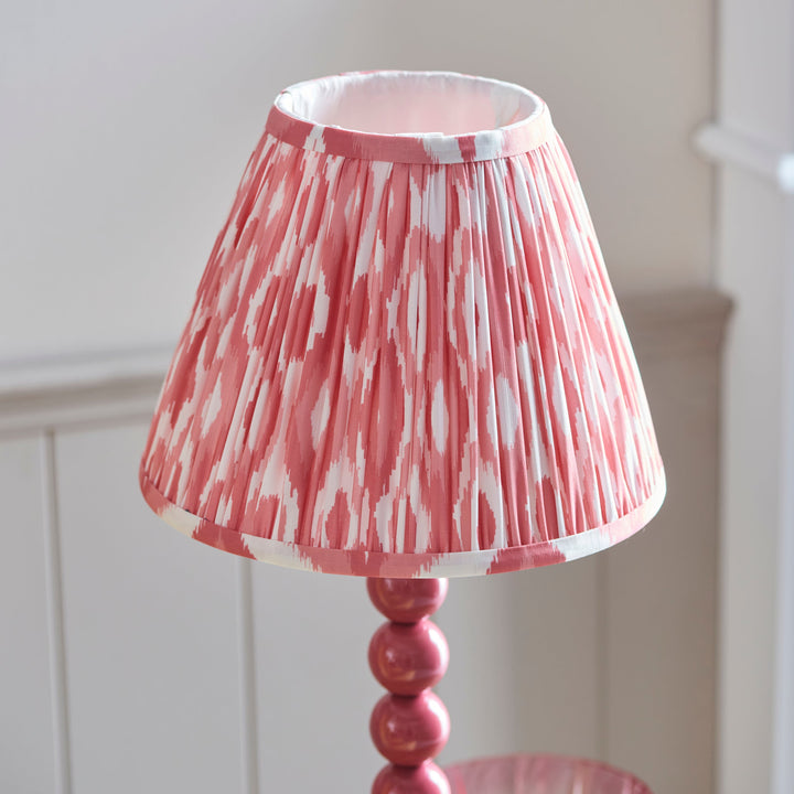 114731 Higgledy &amp; Ikat 25cm Table Lamp Pink