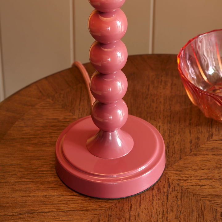 114735 Higgledy &amp; Zigzag 25cm Table Lamp Pink Orange