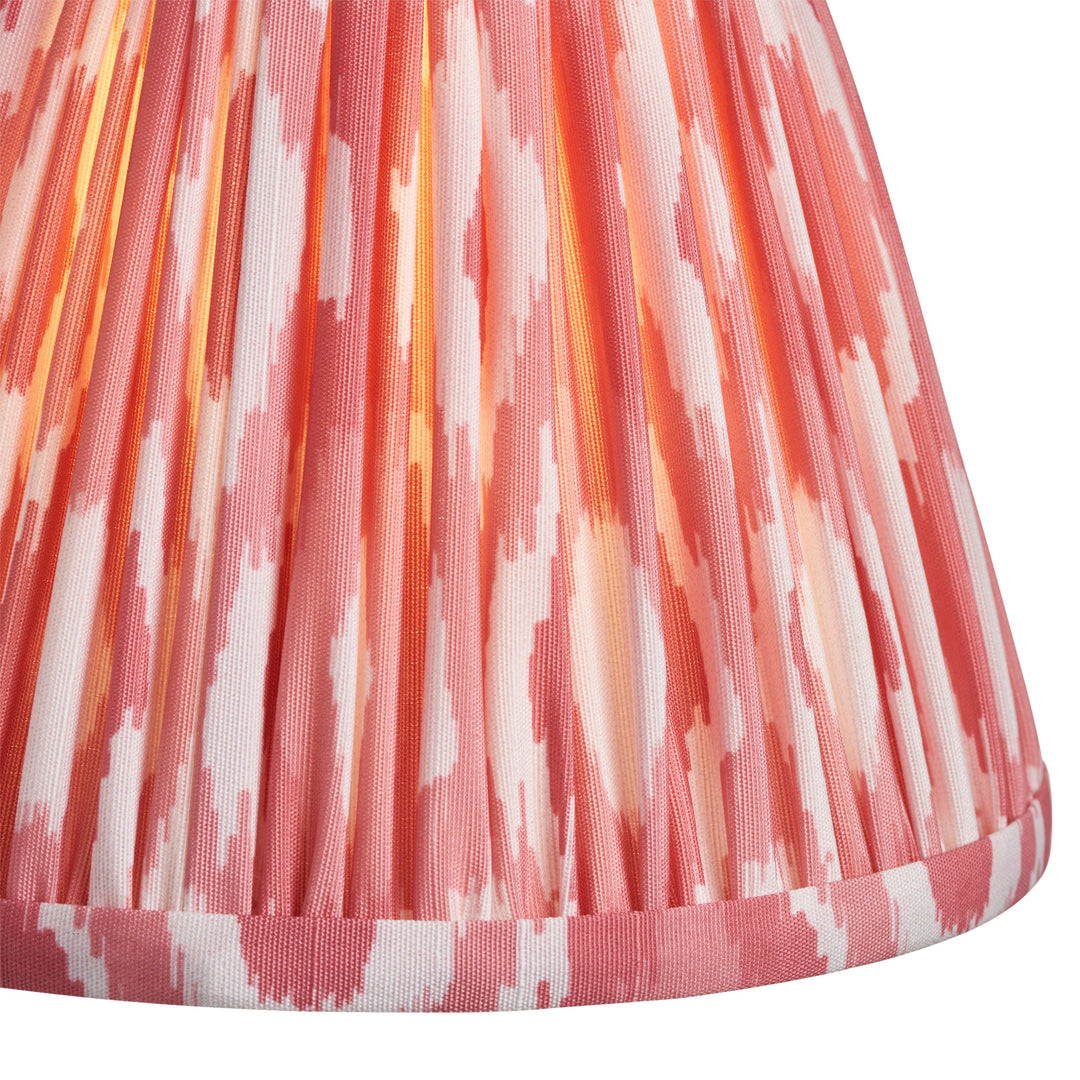115008 Santiago &amp; Ikat 16cm 5 Light Pendant Brass Pink