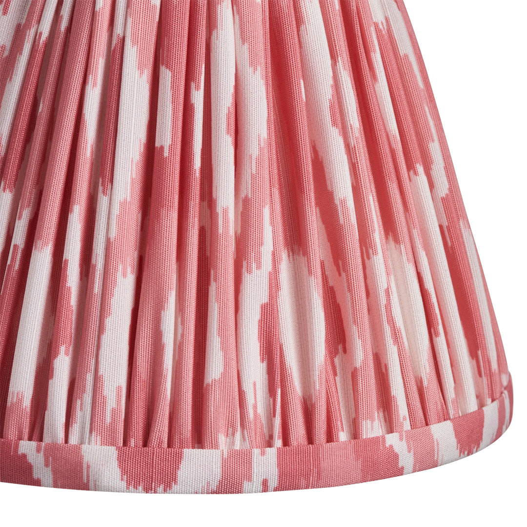 115027 Santiago &amp; Ikat 16cm Wall Light Brass Pink