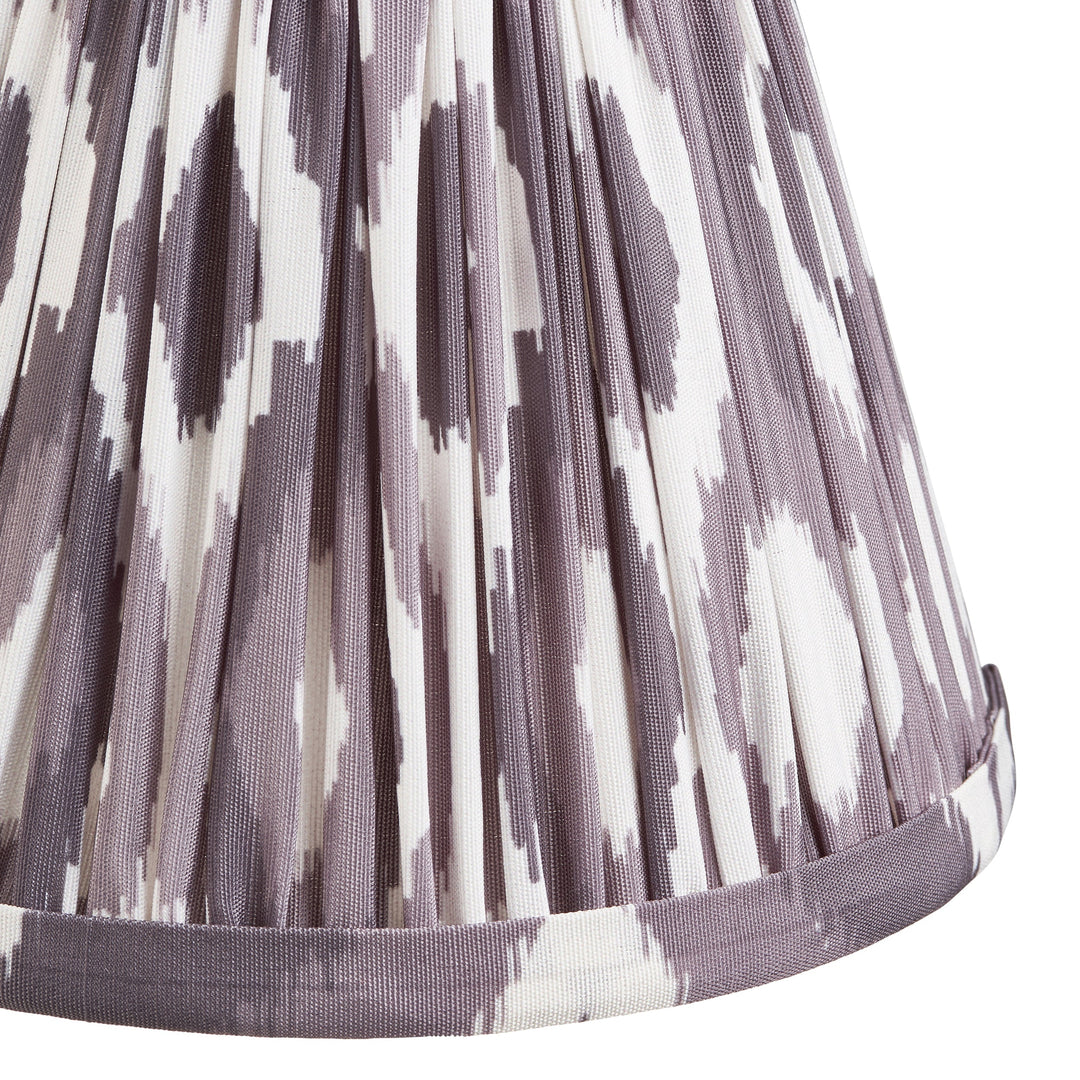 115036 Santiago &amp; Ikat 16cm Wall Light Brass Grey
