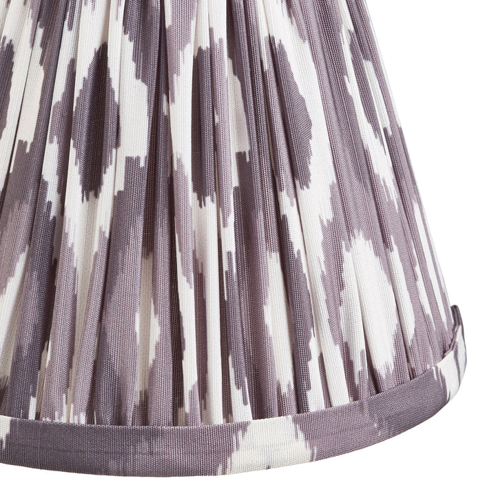 115036 Santiago &amp; Ikat 16cm Wall Light Brass Grey