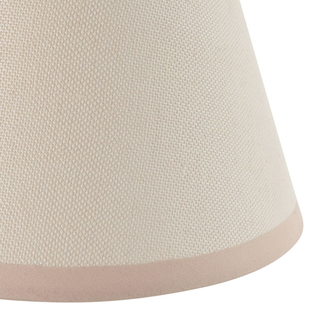 115040 Santiago &amp; Ivy 16cm Wall Light Brass White