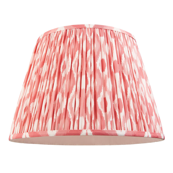 115260 Eltham &amp; Ikat 40cm Pendant Brass Pink