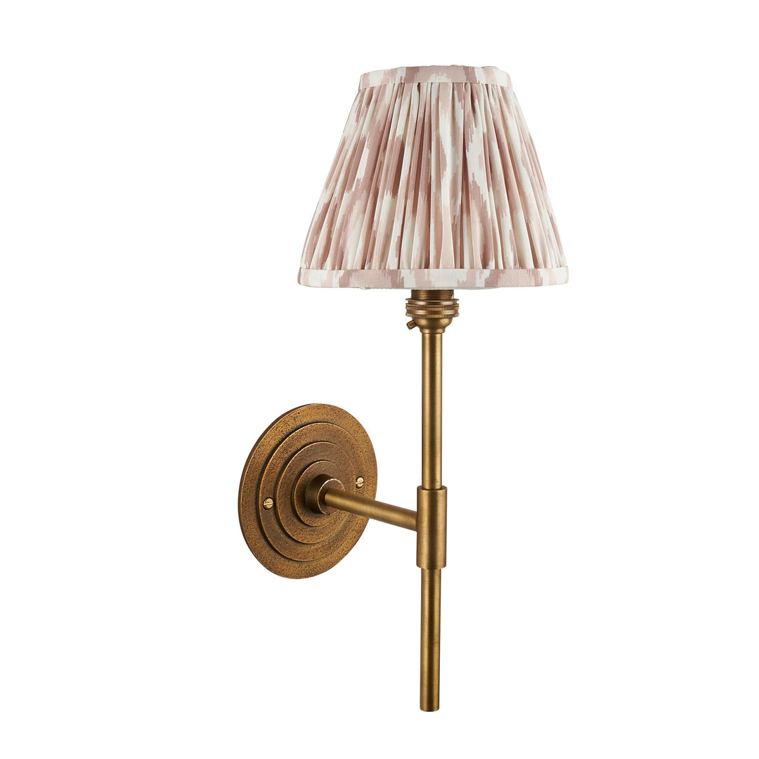 115438 Halo Tall &amp; Ikat 16cm Wall Light Brass
