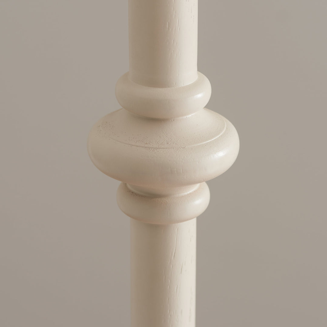 115486 Carnaby &amp; Ikat 35cm Floor Lamp White