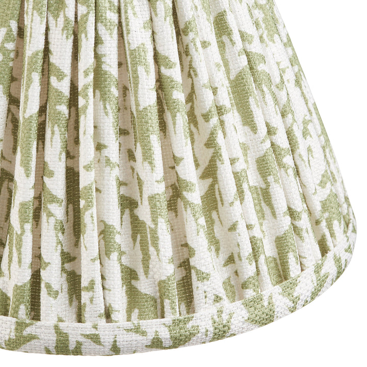 115841 Wood Wing &amp; Leaf 16cm Wall Light Wood Green