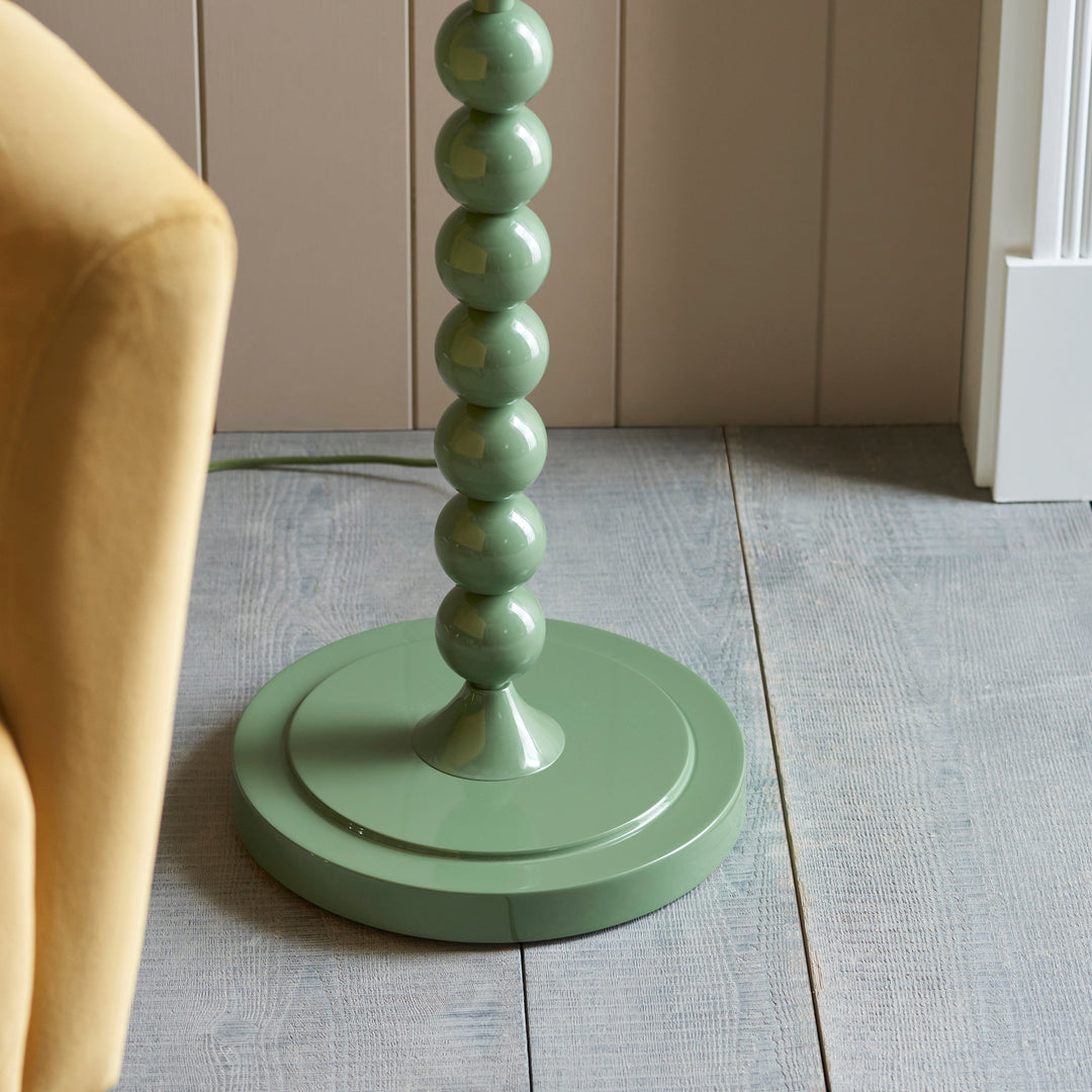 116183 Higgledy &amp; Ikat 35cm Floor Lamp Green Pink