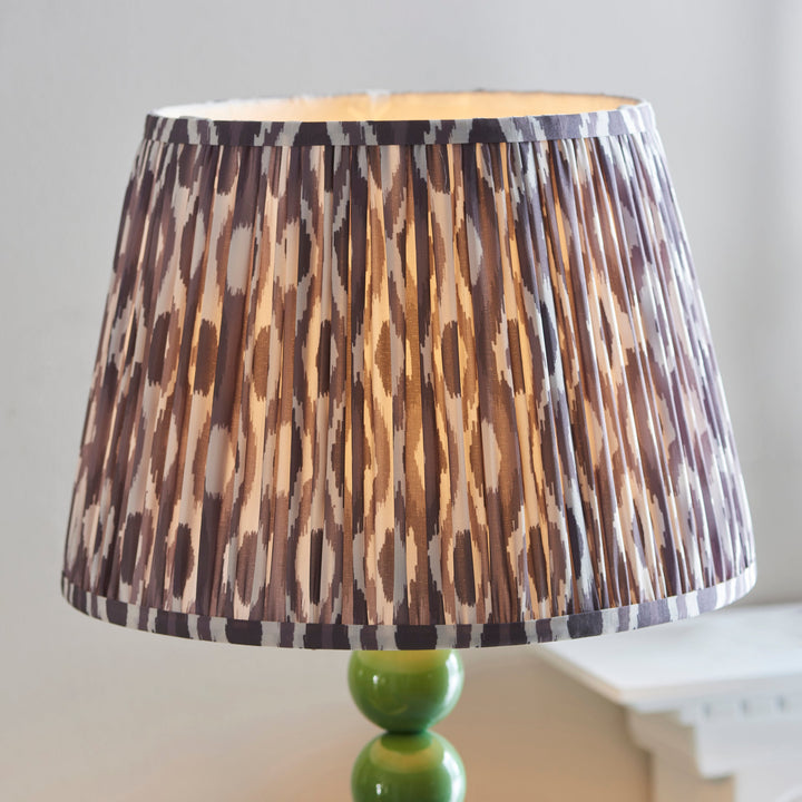 116189 Higgledy &amp; Ikat 35cm Floor Lamp Green Grey