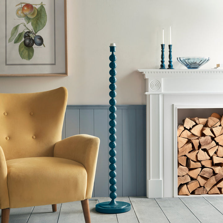116200 Higgledy &amp; Zigzag 35cm Floor Lamp Blue Orange